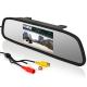 Auto Adjusting Brightness Vehicle Rear View Mirrors 4.3 LCD Screen With Universal Mount