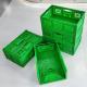 Mesh Foldable Crate 600*400*220mm Pp Farm Storage Stackable Moving Crate Plastic
