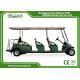 Chinese Manufacture Certificated Electric Golf Carts with 6+2 Seaters Color Optional