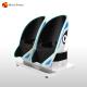 2 Players Shark Shaped 9D VR Cinema Machine For Children'S Places