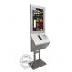 32 Inch Kiosk Digital Signage Capacitive Touch Self Ordering Service Printer Scanner