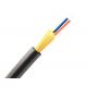 OFNP Ftth Optical Fiber Cable , Multimode Armored Fiber Optic Cable For Telecom Network