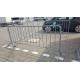 Temporary crowd control barrier, galvanized Pedestrian Barriers, french