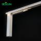 Customizable Aluminum Electric Curtain  Track With Led-Lights  Silent Sliding Stage  Hotel Curtain Rail