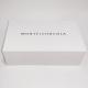 Ivory Cardboard Chocolate Packaging Gift Boxes Fancy Paper Drawer Box White Color
