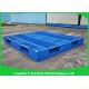 Recyclable Single Mesh Deck Stackable Plastic Pallets 1200*1000mm