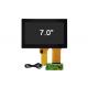 USB Projected Capacitive PCAP Touch Display 7 Inch With TTL TFT-LCD Panel