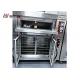 Commercial Bakery Equipment One Layer Two Trays Gas Bakery Oven With Proofer