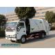 ISUZU N Series Garbage Waste Collection Vehicle 130hp 7CBM Hydraulic Hoist