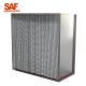 Oven Vent High Temperature Hepa Filters 250 Celsius Degree Pleated Long Lifespan