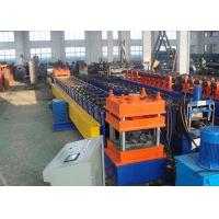 Galvanized Steel Highway Guardrail Roll Forming Machine With Easy Operation