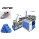 Manufacturer supply Plastic shoe cover making machine with Repeatedly recycled LLDPE materials film