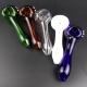 Convenient To Use Glass Hand Pipe With Thick Bowl Customized Logo