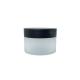 80g Plastic Cosmetic Jars Clear Containers facial mask With Spoon / Scraper