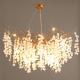 Luxurious Appeal Serip Chandelier Glass Crystal Ceiling Lights Energy Efficient
