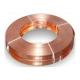 Red T2 Copper Flat Strip Electrical Components 0.5-2mm Ultra Thin Copper Strip