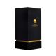 Empty Black Cardboard Cosmetic Packaging Perfume Box Customized Logo