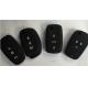 Smooth Rubber Silicone Car Key Cover For Car Keys Protect , 55*27*15 Mm