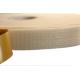 Strong 2 sided solvent acrylic self adhesive PU EPDM foam sealing tape with yellow liner