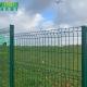 Outdoor Garden Decorative Security Welded Wire Mesh 3D Fence Panel With Gate