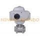 Electric Actuator 3pcs Stainless Steel Ball Valve 1'' Female Threaded