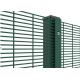 3X0.5 2.5m Green Security Polyester Boundry Anti Climb Mesh Fence 80×80mm Post