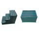 One Step Plastic Step Stool Rectangle Shape With Abrasive Foot Tape