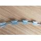 Silver Color Coiled Razor Barbed Wire , Spiral Barbed Wire Sample Avaliable