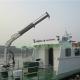 Yacht Deck Pedestal 0.35t 3.5m Telescopic Boom Crane