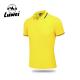 Quick Drying Embroidered Polyester Polo Shirts Textured Lapel Short Sleeve