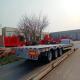 King Pin 2 Or 3.5 JOST Semi Truck Trailer With Flat Deck Customizable