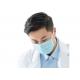 Latex Free Disposable Earloop Face Mask  High Density Filter Blue Color Foldable