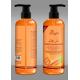 Whitening Tonifying Carrot Liquid Soap Vegetales Vitamins Body Wash Gel