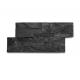 Black Quartzite Sclad Stone Veneer,Black Thin Stone Veneer,Quartzite Culture Stone,18x35cm Stone Panel,Natural Ledgeston