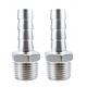 5/16 Hose Barb X 1/2 Male NPT Stainless Steel Pipe Fitting