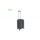 ABS Hard Sided Luggage with Front Pocket and Spinner Wheels