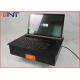 Conference Tabletop Motorized Flip Up Lcd Monitor Meeting Lifting Device With Keyboard & Mouse