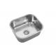 44*39cm Rectangular Undermount Stainless Steel Kitchen Sink No Magnetic