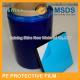 Aluminium Plate Sheet Protective Film Adhesive Blue PE Protective Film For Aluminum Coil