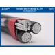 0.6 - 1KV XLPE Aluminium Overhead Power Cables With Lighting Conductor