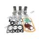 3LD1 Overhaul Kit With Gasket Set For Isuzu engine Spare Parts