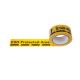 Electronic PVC Sensitive Aisle ESD Warning Tape For Packaging Anti Static Static