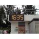 Large outdoor led gas station price sign waterproof For 4 and 5 digit formats , custom size