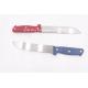 0.8MM Wholesale durable kitchen accessory knife stainless steel boning knife steak knife with black plastic grip