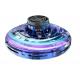 2023 New LED Hand Operated Mini UFO Drones Spinning Top Rotate Fidget Flying Spinner for Kids