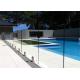 High Strength 5mm 6mm 8mm Clear Tempered Glass Frameless Pool Fence Glass