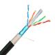 3M  Cat6 FTP Shielded 23awg Network Outdoor Lan Cable,Round Network Patch Cable