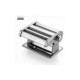 180mm Manual Spaghetti Maker Roller Nickel Plated Stainless Steel Silver Red Black