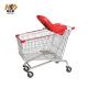 Heavy Duty Grocery Shopping Trolley Cart 250KG 240L For Supermarket