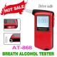 Professional Red Personal Alcohol Tester , Digital Alcohol Breathalyser Tester AT868